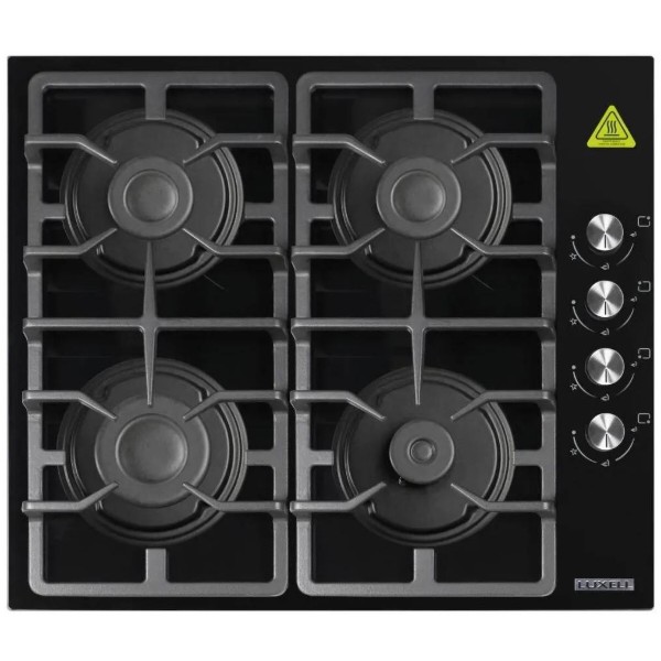 Фото - Варочная панель газовая Luxell C6-40BF BLACK